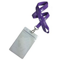5/8" (15mm) Polyester lanyards with Badge Holder